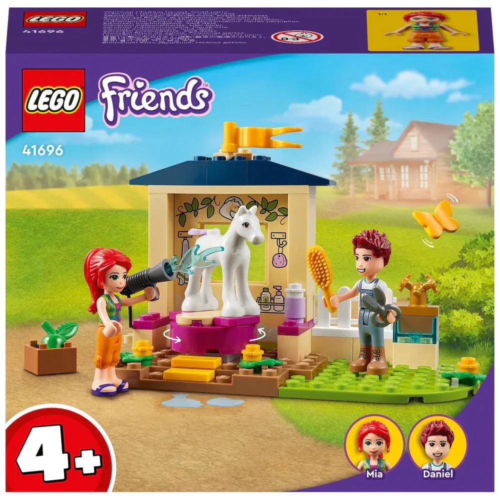 LEGO FRIENDS 41696 Pony-Washing Stable Horse Toy Set - TOYBOX Toy Shop