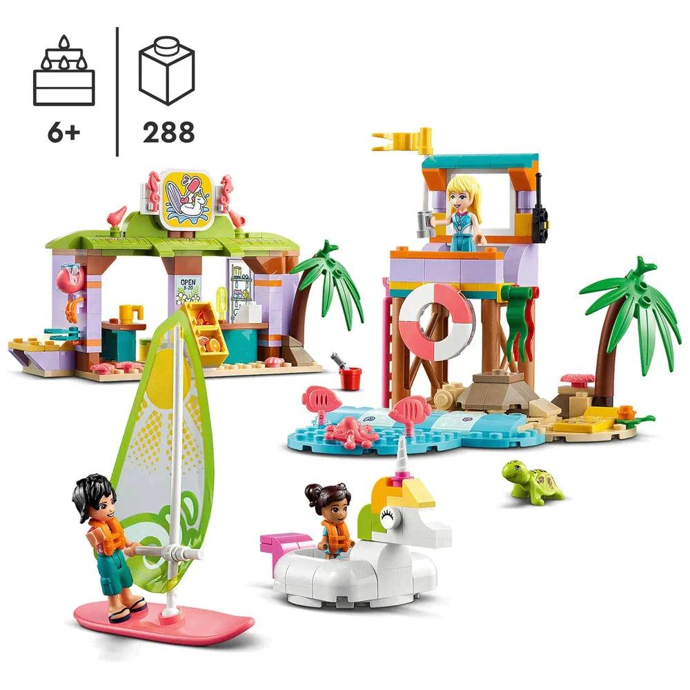 LEGO FRIENDS 41710 Surfer Beach Fun Holiday Set & Mini Dolls - TOYBOX Toy Shop