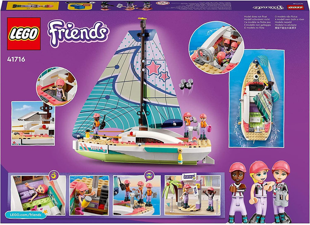 LEGO 41716 Friends Stephanie's Sailing Adventure Boat Toy Set - TOYBOX Toy Shop