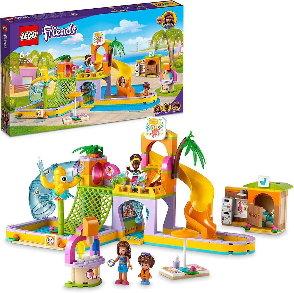 LEGO 41720 Friends Water Park Summer Set with Swimming Pool - TOYBOX Toy Shop