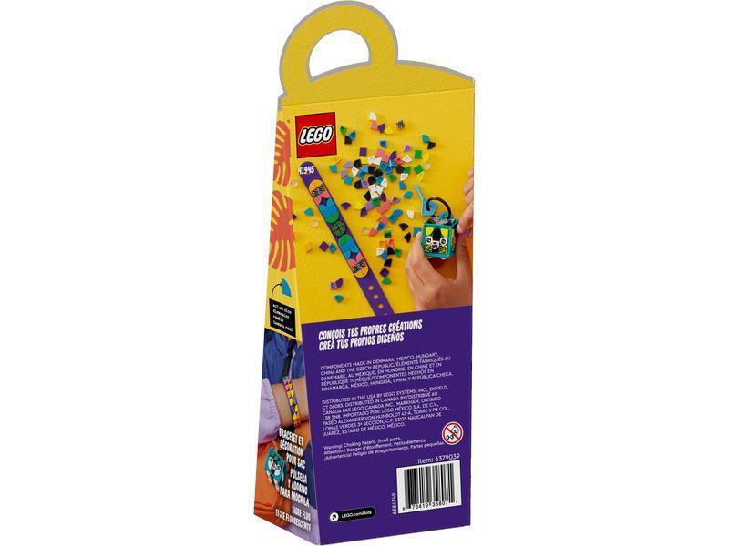 LEGO DOTS 41945 Neon Tiger Bracelet & Bag Tag - TOYBOX Toy Shop