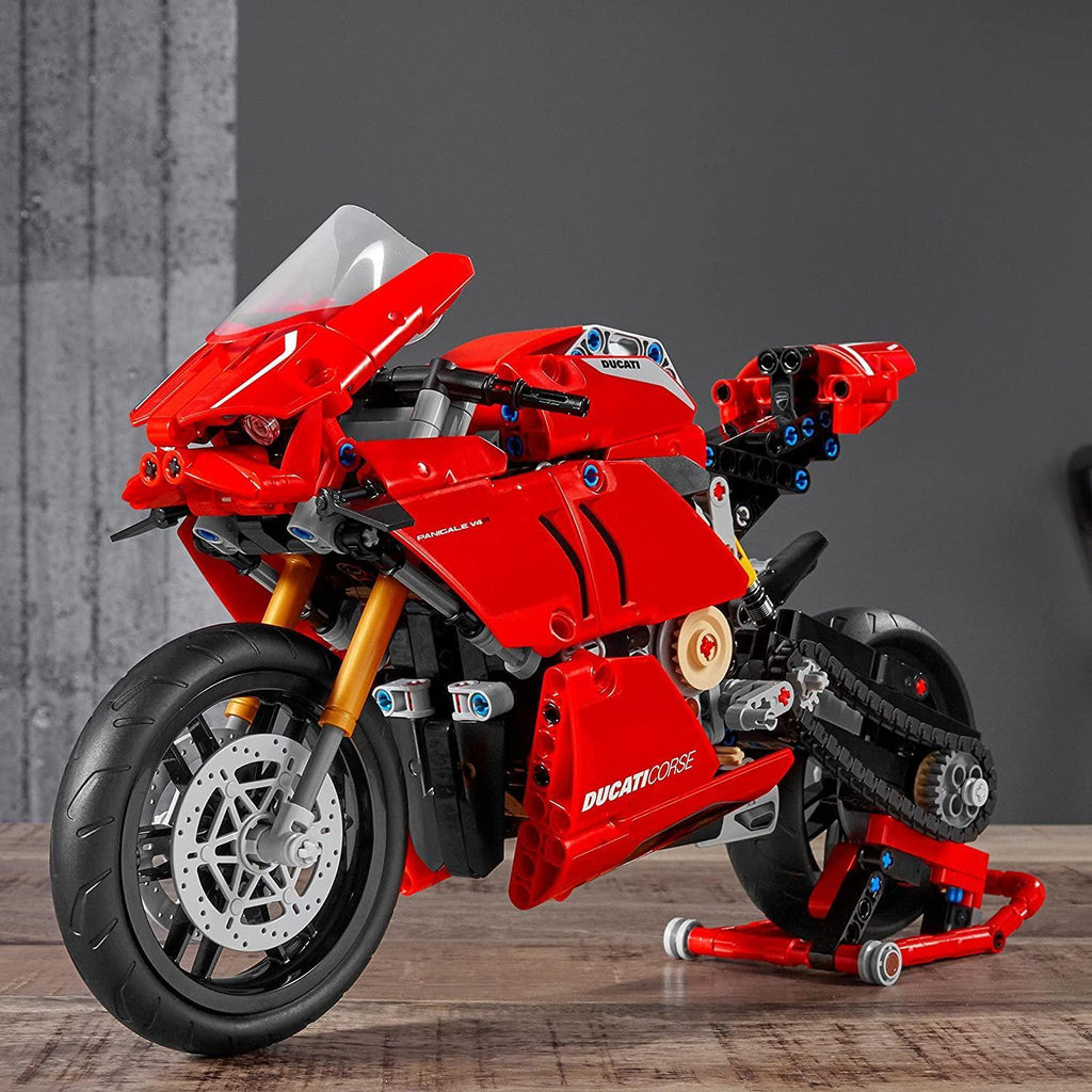LEGO TECHNIC 42107 Ducati Panigale V4 R Motorbike - TOYBOX Toy Shop