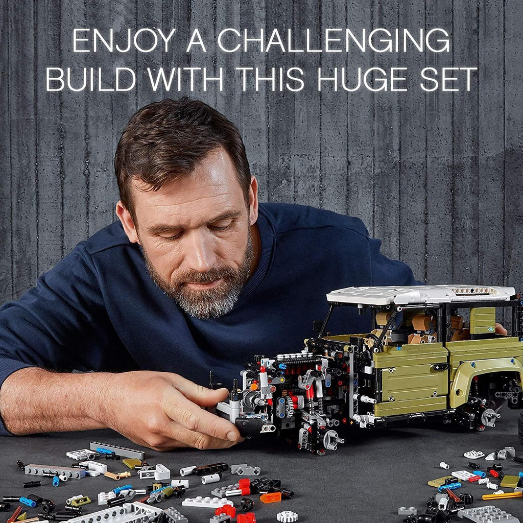 LEGO TECHNIC 42110 Land Rover Defender Off Roader 4x4 Car Toy - TOYBOX Toy Shop