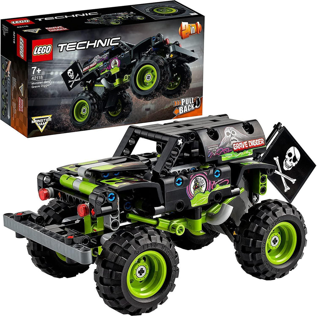 LEGO TECHNIC 42118 Monster Jam Grave Digger Truck - TOYBOX Toy Shop