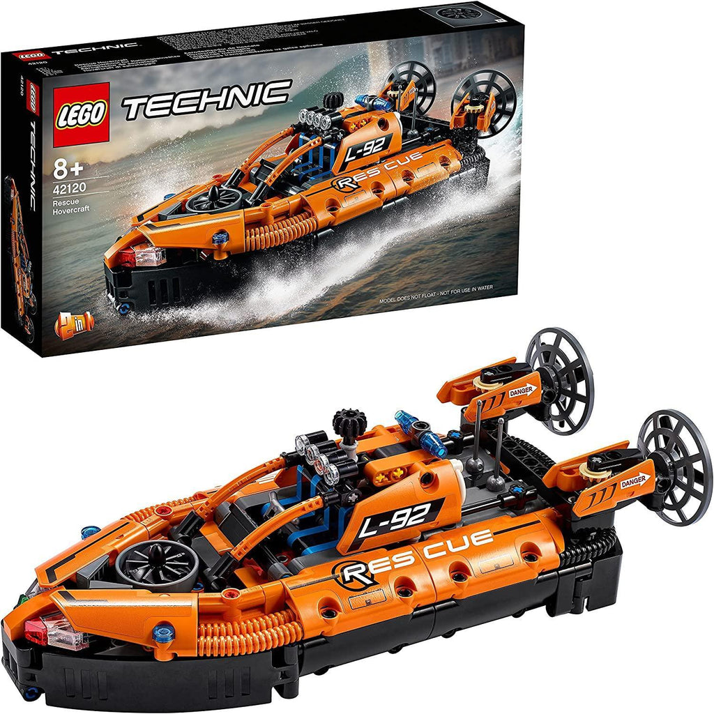 LEGO TECHNIC 42120 Rescue Hovercraft to Aircraft - TOYBOX Toy Shop