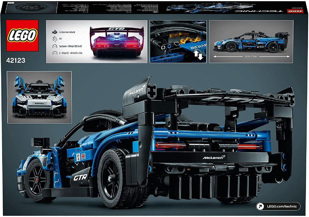 LEGO TECHNIC 42123 McLaren Senna GTR Model Racing Car Toy - TOYBOX Toy Shop