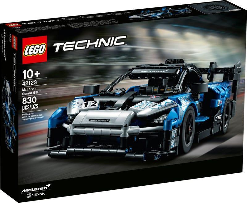 LEGO TECHNIC 42123 McLaren Senna GTR Model Racing Car Toy - TOYBOX Toy Shop