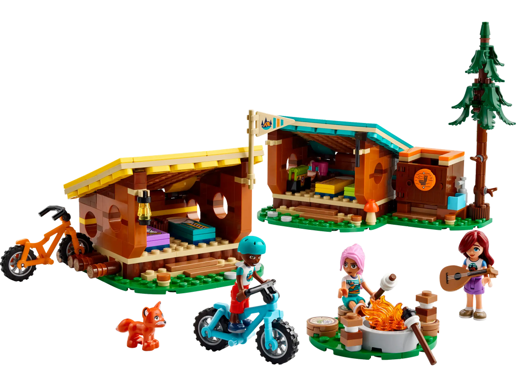 LEGO 42624 Friends Adventure Camp Cozy Cabins Camping - TOYBOX Toy Shop