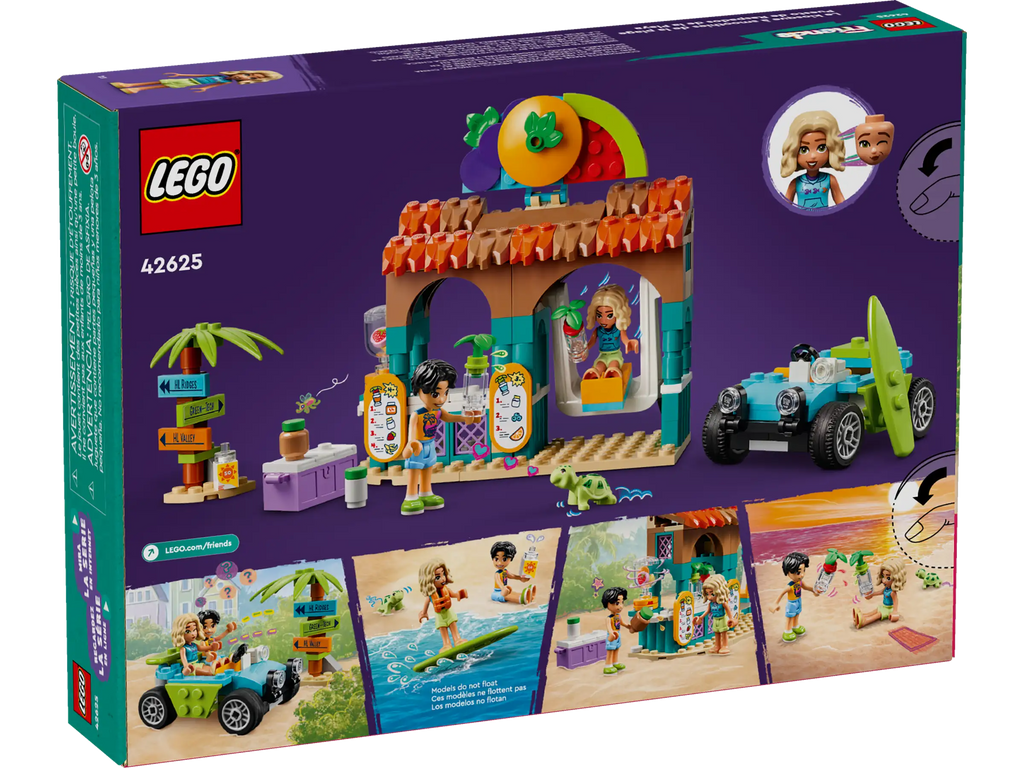 LEGO 42625 Friends Beach Smoothie Stand Play Food - TOYBOX Toy Shop