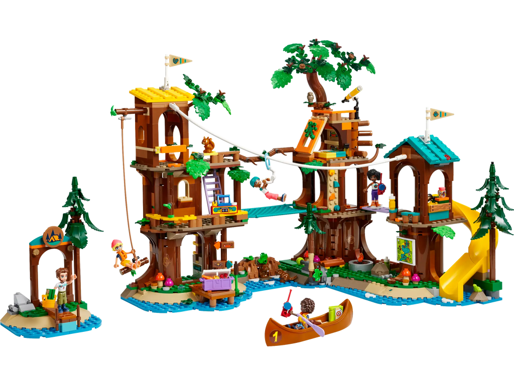 LEGO 42631 Friends Adventure Camp Tree House Playset - TOYBOX Toy Shop