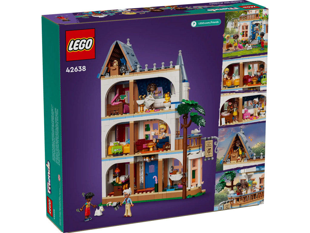 LEGO 42638 Friends Castle Bed and Breakfast Hotel - TOYBOX Toy Shop