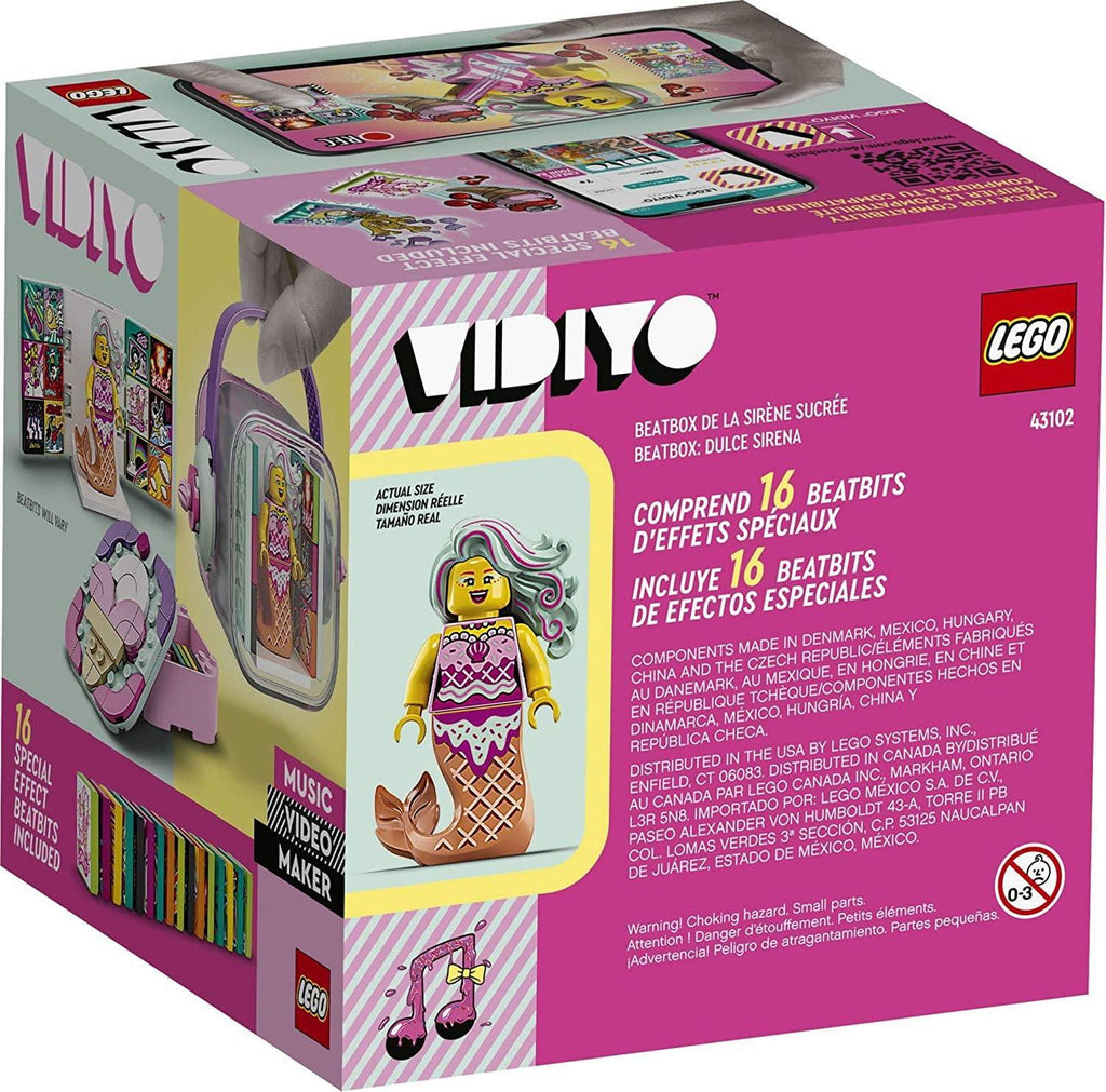 LEGO 43102 VIDIYO Candy Mermaid Beatbox - TOYBOX Toy Shop
