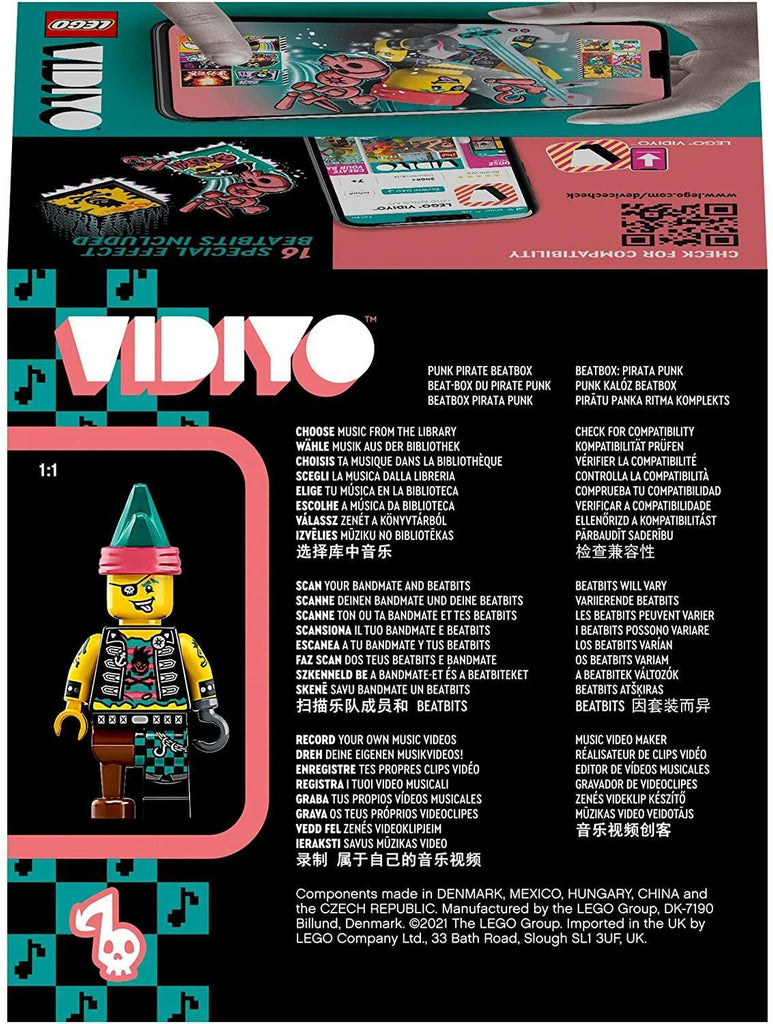 LEGO 43103 VIDIYO Punk Pirate BeatBox - TOYBOX Toy Shop