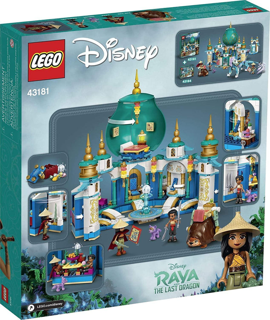 LEGO DISNEY 43181 Raya and the Heart Palace - TOYBOX Toy Shop