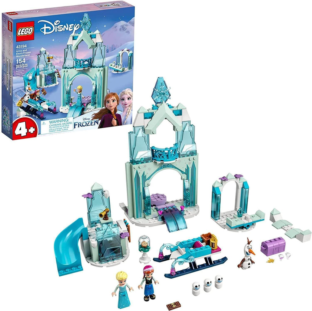 LEGO DISNEY 43194 Disney Anna and Elsa’s Frozen Wonderland Building Kit - TOYBOX Toy Shop