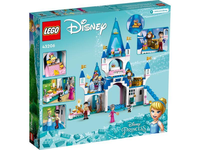 LEGO 43206 Disney Cinderella and Prince Charming's Castle - TOYBOX Toy Shop