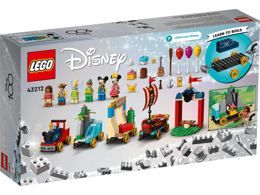 LEGO 43212 Disney Celebration Train Building Kit - TOYBOX Toy Shop