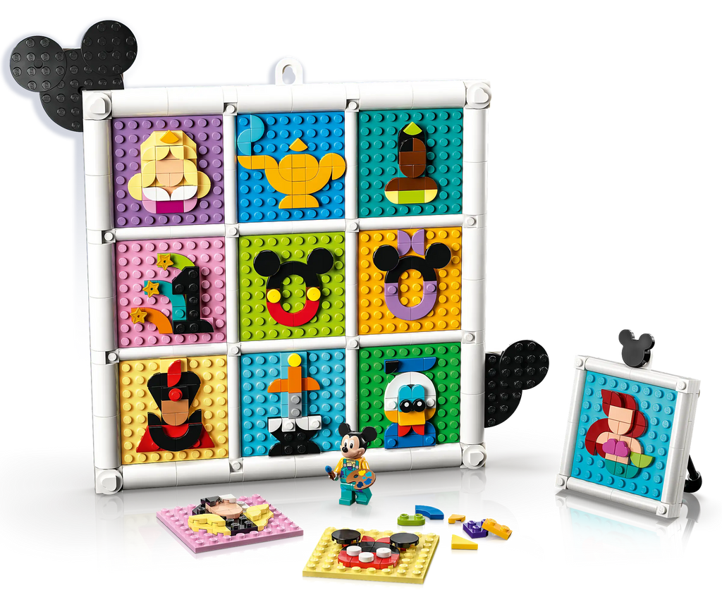 LEGO 43221 DISNEY 100 Years of LEGO DISNEY Animation Icons - TOYBOX Toy Shop
