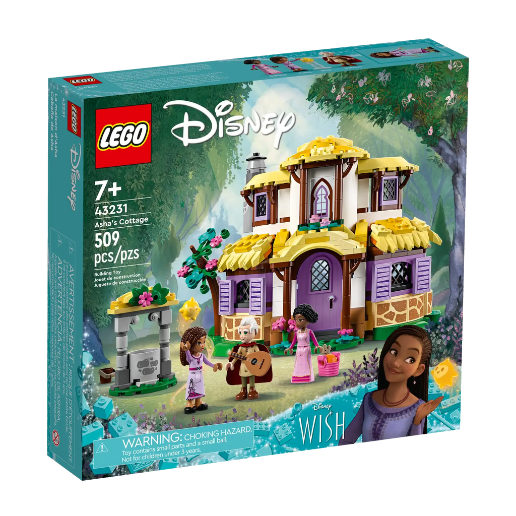 LEGO 43231 DISNEY Princess - Asha's Cottage - TOYBOX Toy Shop