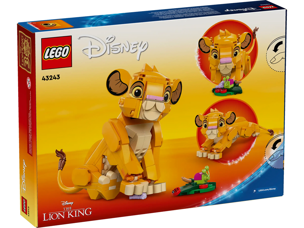 LEGO 43243 Disney Simba the Lion King Cub - TOYBOX Toy Shop