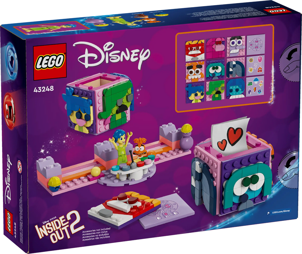 LEGO 43248 Disney Inside Out 2 Mood Cubes - TOYBOX Toy Shop