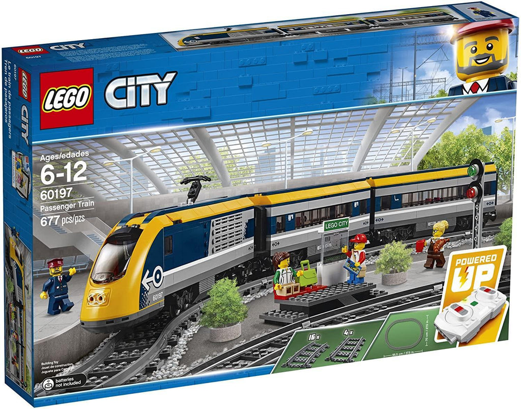 LEGO 60197 CITY Passenger Train Building Kit - TOYBOX Toy Shop