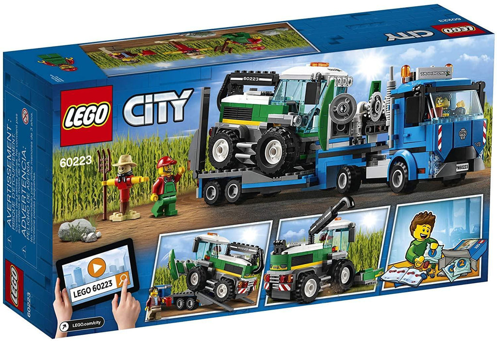 LEGO 60223 CITY Great Vehicles Harvester Transport Building Kit - TOYBOX Toy Shop