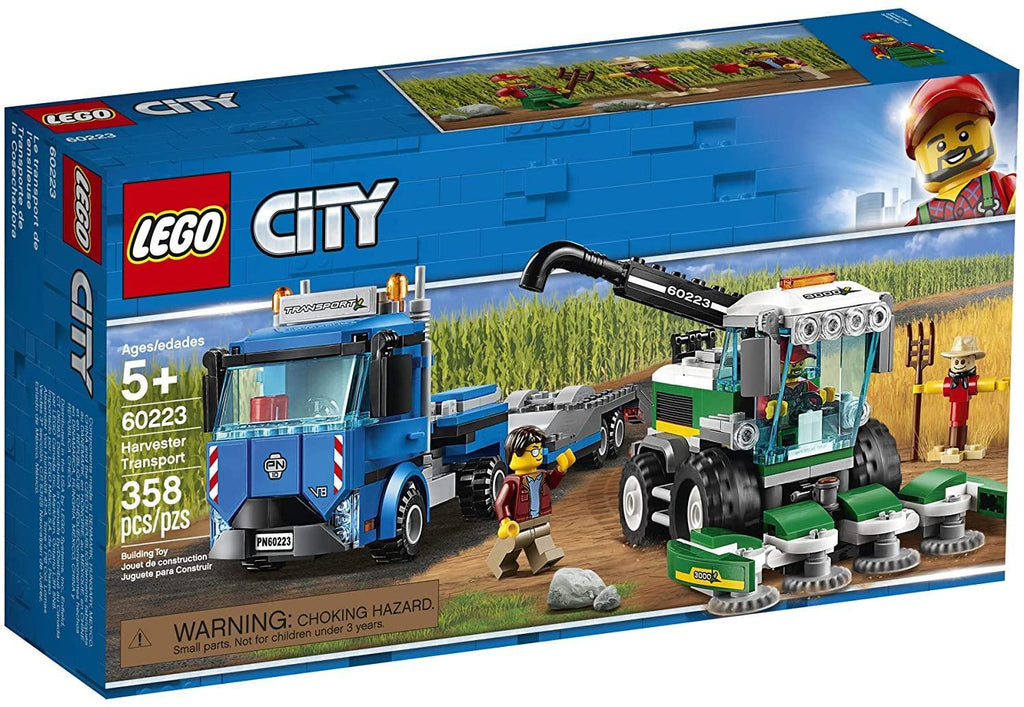 LEGO 60223 CITY Great Vehicles Harvester Transport Building Kit - TOYBOX Toy Shop