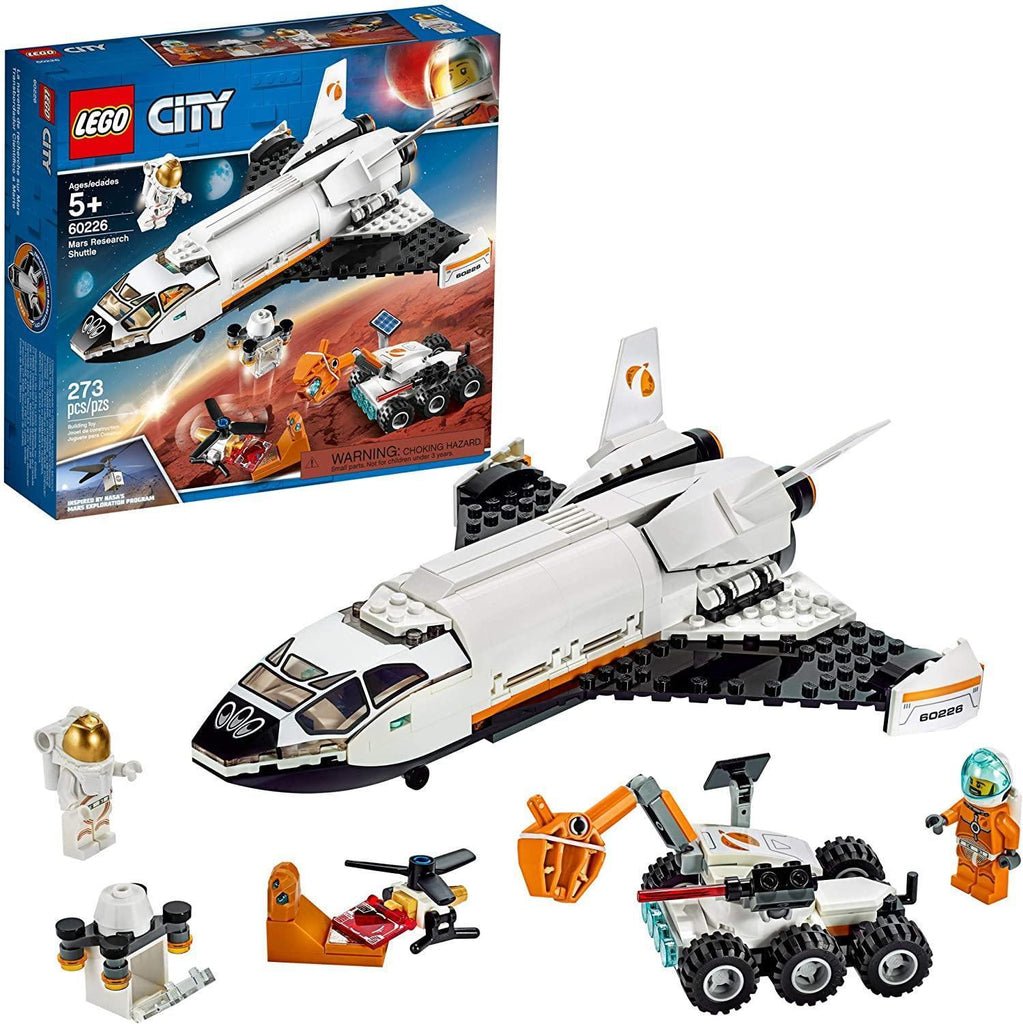 LEGO 60226 CITY Space Mars Research Shuttle Toy Building Kit - TOYBOX Toy Shop