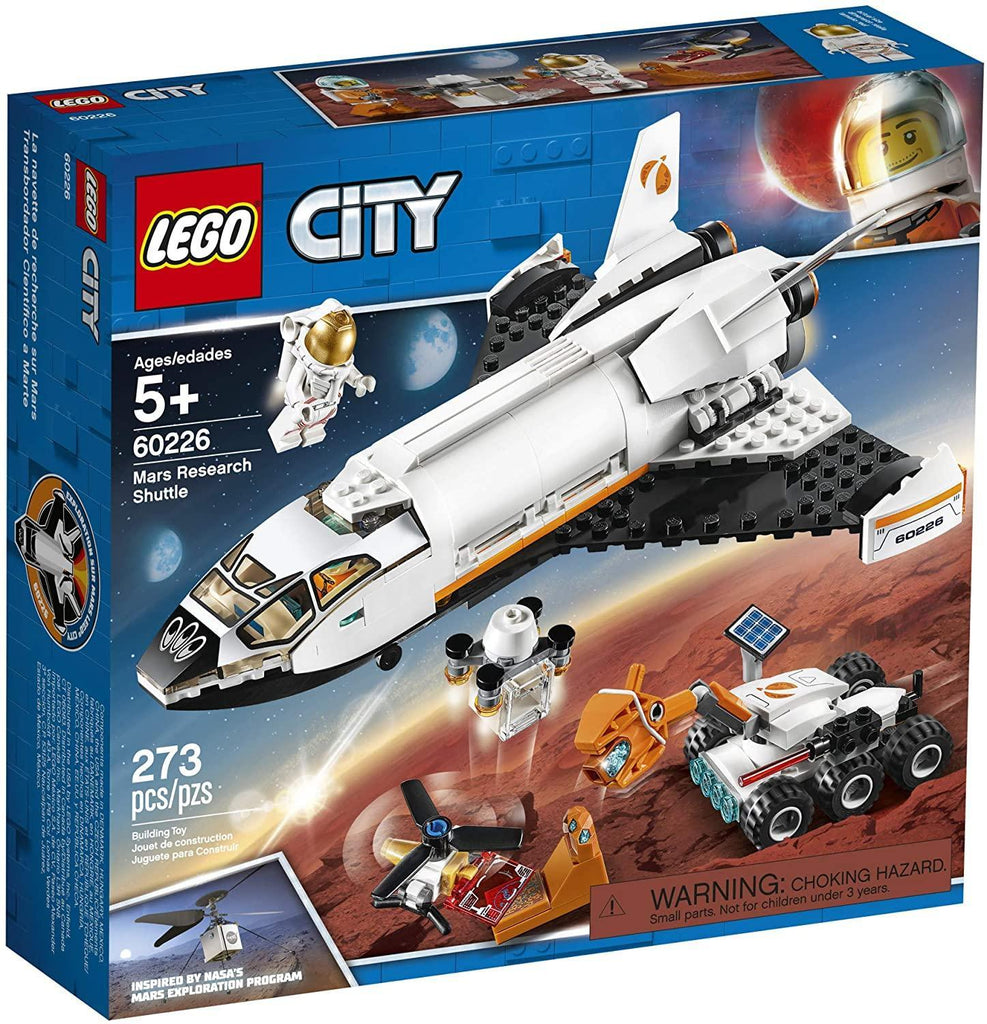 LEGO 60226 CITY Space Mars Research Shuttle Toy Building Kit - TOYBOX Toy Shop