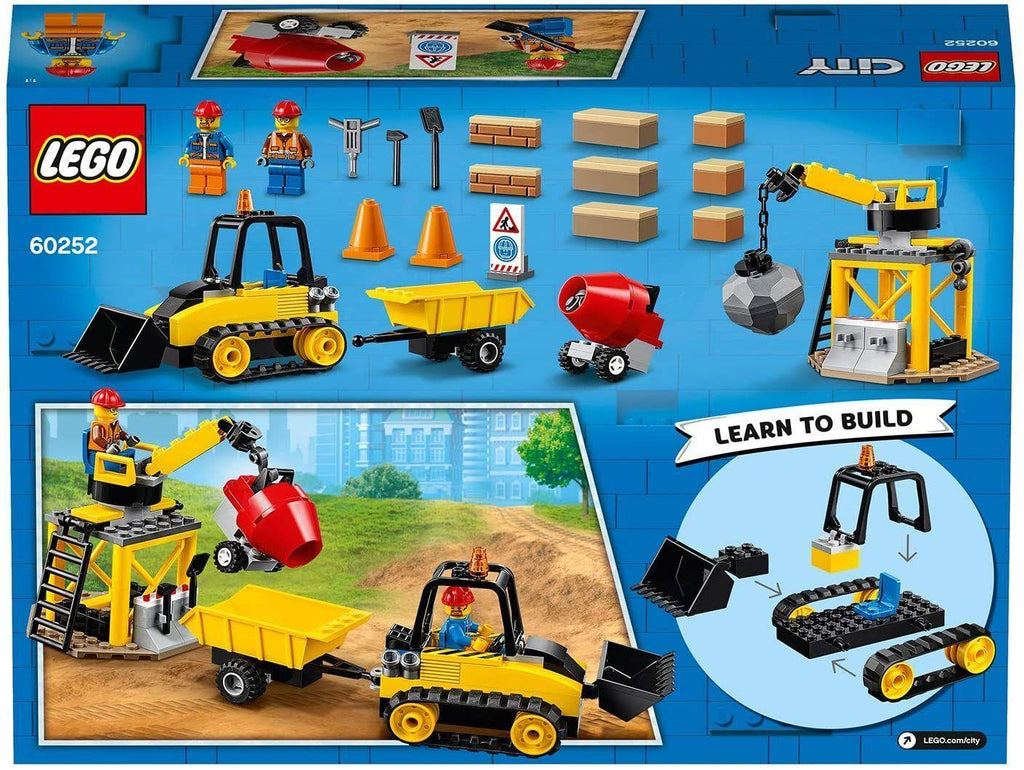 LEGO CITY 60252 Great Vehicles Construction Bulldozer - TOYBOX Toy Shop