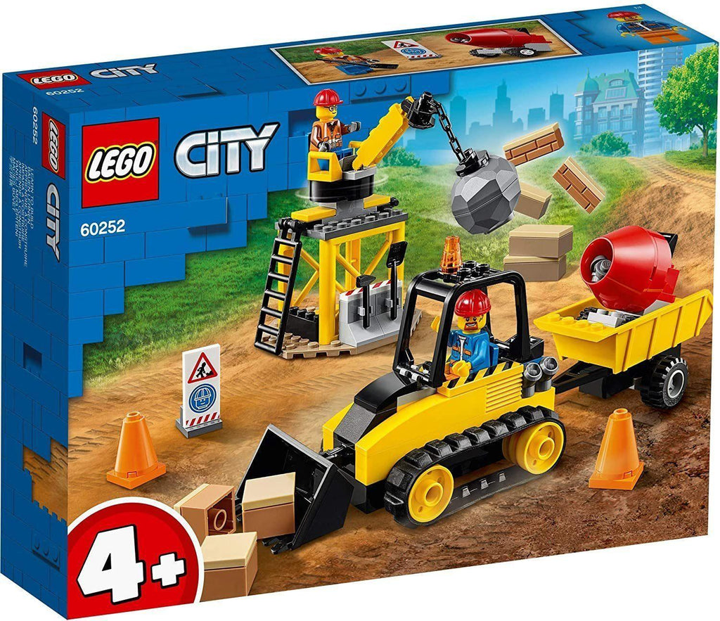 LEGO CITY 60252 Great Vehicles Construction Bulldozer - TOYBOX Toy Shop