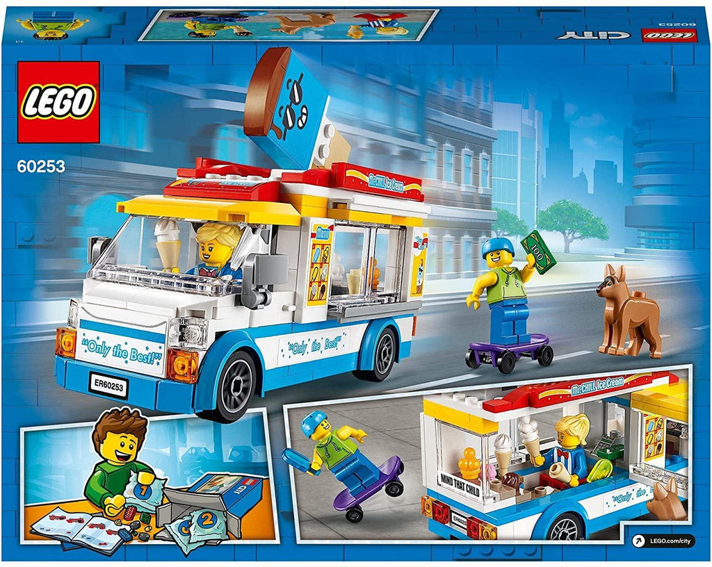 LEGO CITY 60253 Great Vehicles Ice Cream Truck - TOYBOX Toy Shop