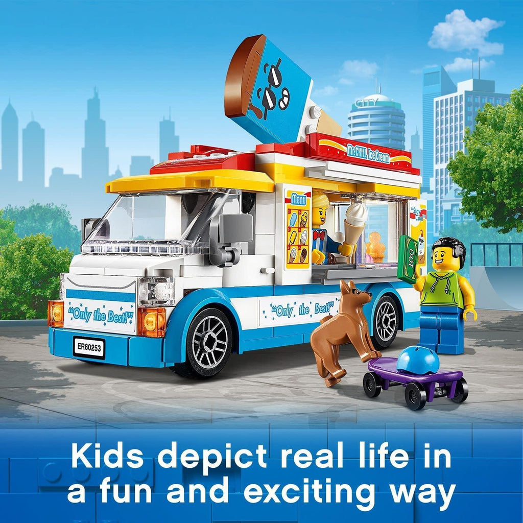 LEGO CITY 60253 Great Vehicles Ice Cream Truck - TOYBOX Toy Shop