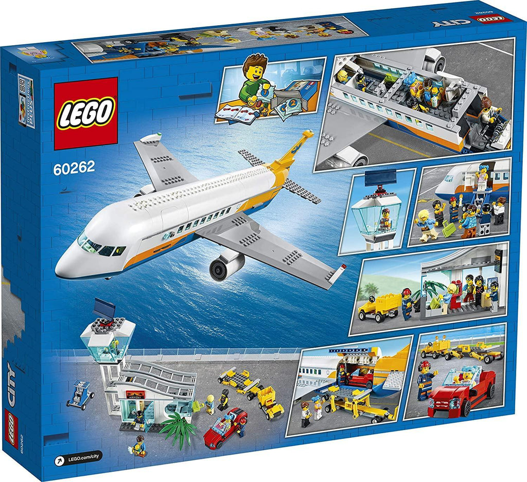 LEGO CITY 60262 Airport Passenger Airplane Playset - TOYBOX Toy Shop