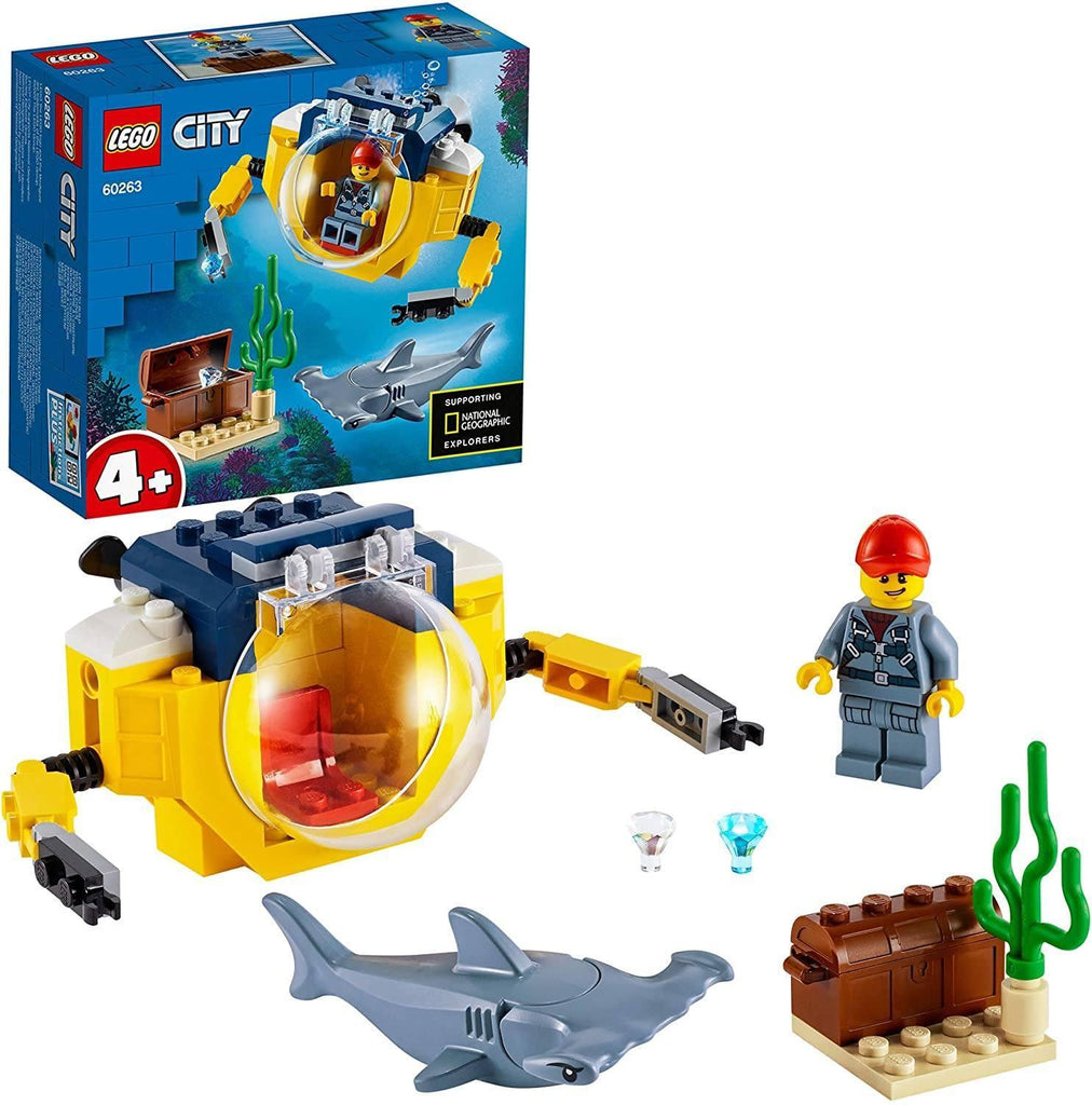LEGO CITY 60263 Oceans Mini-Submarine - TOYBOX Toy Shop