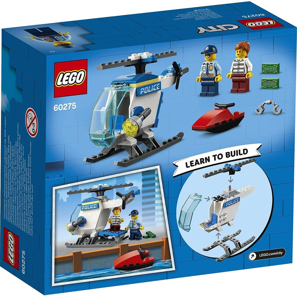 LEGO CITY 60275 Police Helicopter Toy - TOYBOX Toy Shop