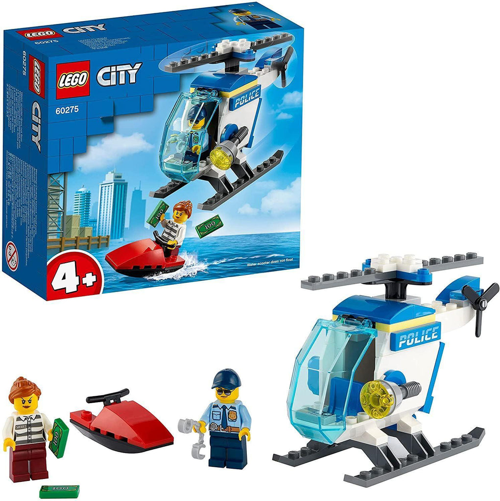 LEGO CITY 60275 Police Helicopter Toy - TOYBOX Toy Shop