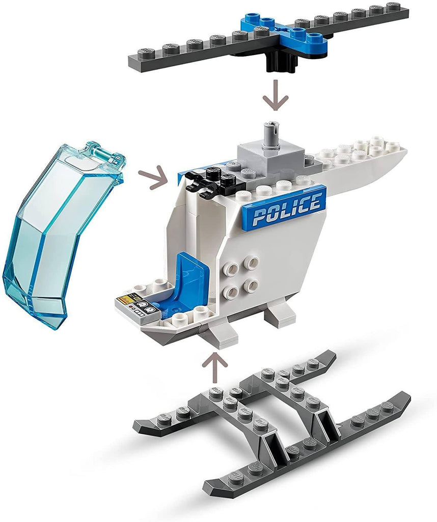 LEGO CITY 60275 Police Helicopter Toy - TOYBOX Toy Shop