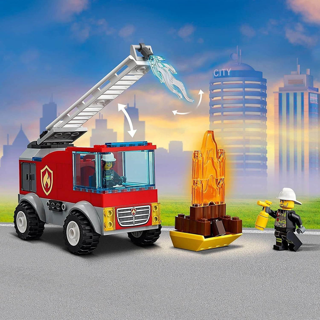 LEGO CITY 60280 Fire Ladder Truck Toy with Firefighter Mini-figure - TOYBOX Toy Shop