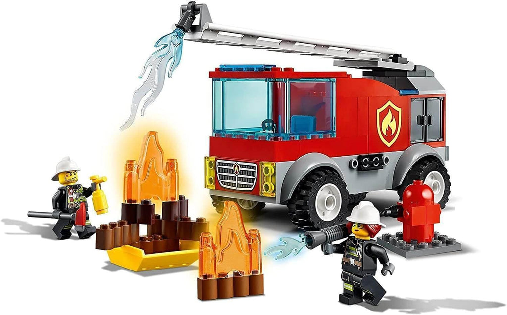 LEGO CITY 60280 Fire Ladder Truck Toy with Firefighter Mini-figure - TOYBOX Toy Shop