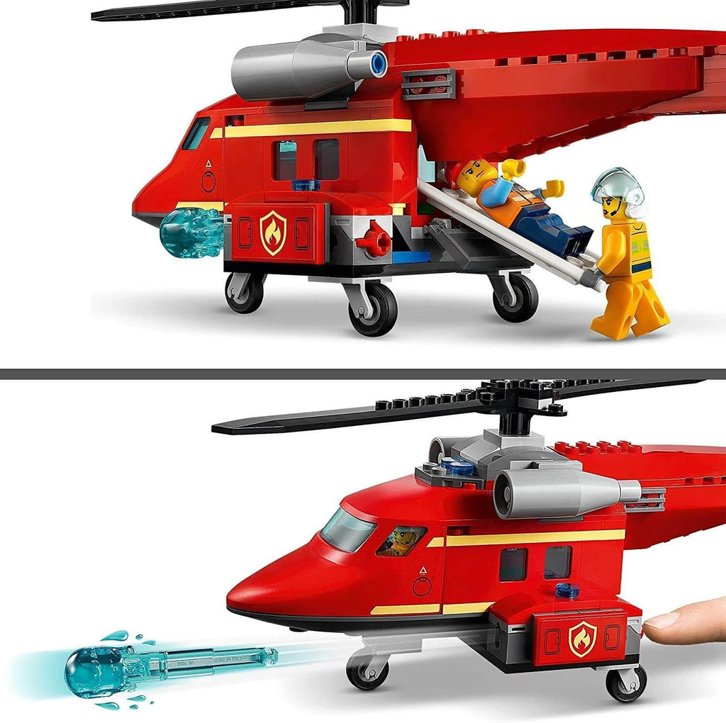 LEGO CITY 60281 Fire Rescue Helicopter Toy - TOYBOX Toy Shop