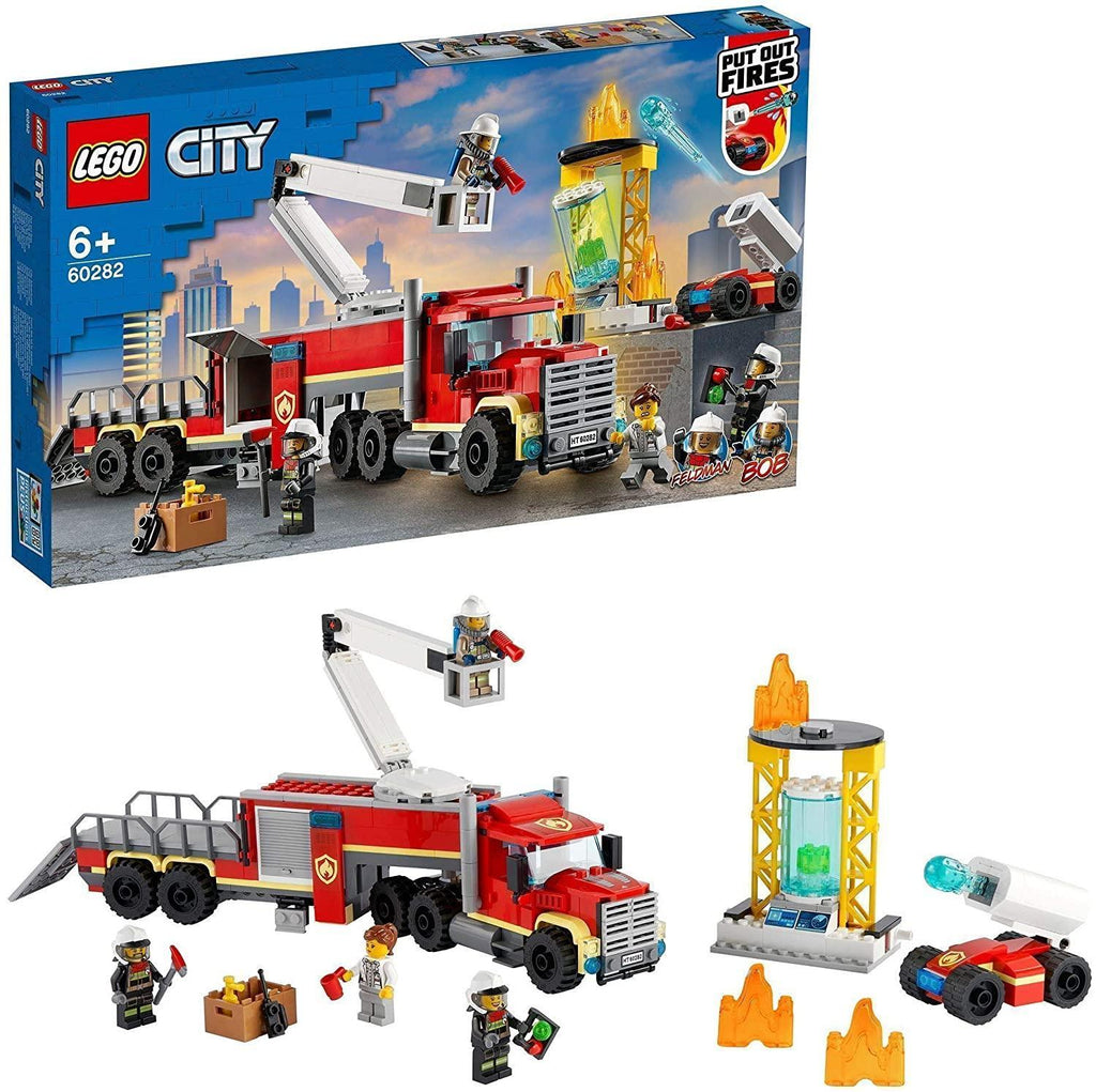 LEGO CITY 60282 Fire Command Playset - TOYBOX Toy Shop