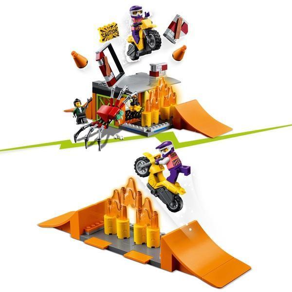 LEGO CITY 60293 Stuntz Stunt Park Set with Toy Motorbike - TOYBOX Toy Shop