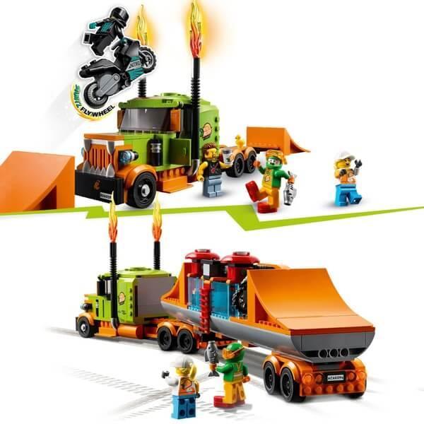 LEGO CITY 60294 Stuntz Stunt Show Truck & Motorbike Toy Set - TOYBOX Toy Shop