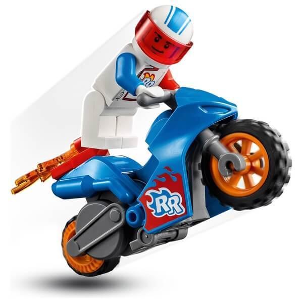 LEGO CITY 60298 Rocket Stuntz Stunt Bike Set with Toy Motorbike - TOYBOX Toy Shop