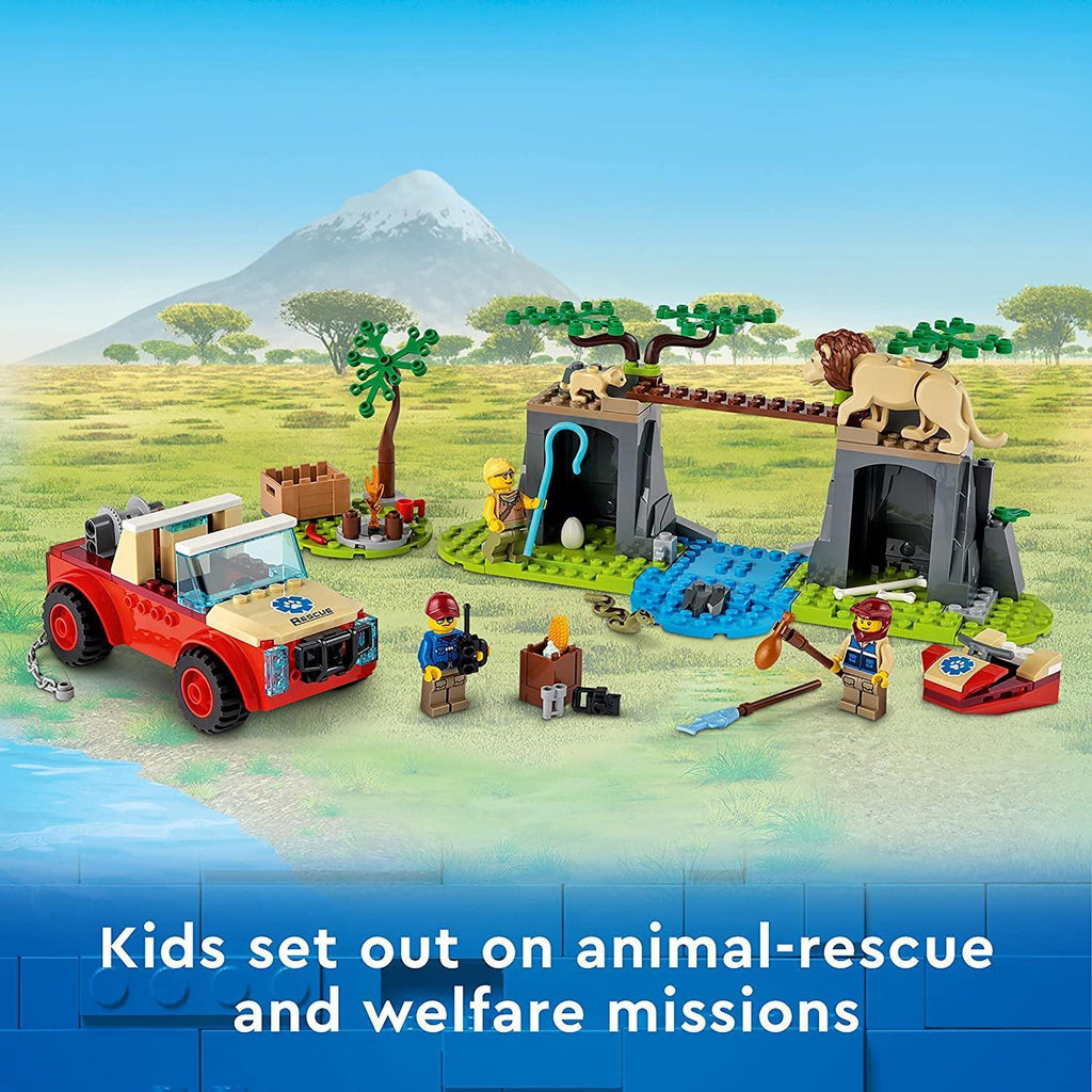 LEGO CITY 60301 Wildlife Rescue Off-Roader - TOYBOX Toy Shop