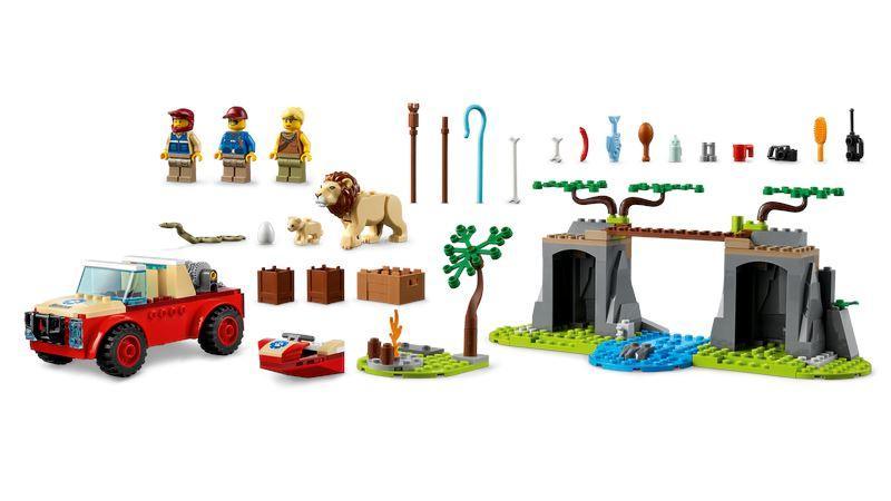 LEGO CITY 60301 Wildlife Rescue Off-Roader - TOYBOX Toy Shop