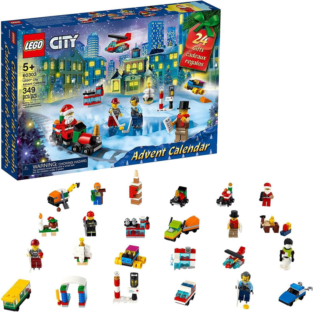 LEGO CITY 60303 Advent Calendar Building Kit - TOYBOX Toy Shop