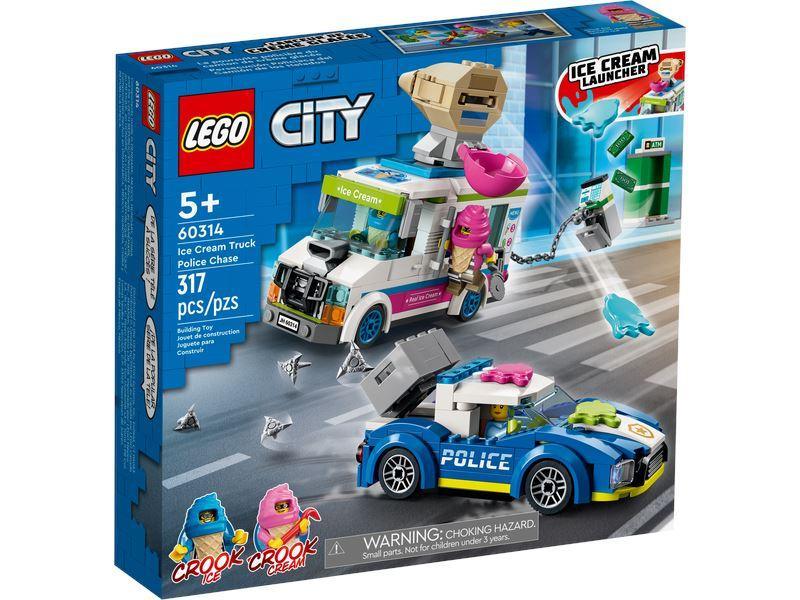 LEGO CITY 60314 Ice Cream Truck Police Chase - TOYBOX Toy Shop